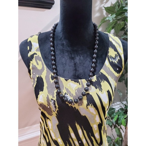 International Concepts Women's Multicolor Asymmetrical Sleeveless Top Blouse S - Picture 2 of 10